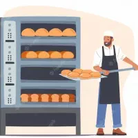 کارگر نانوایی لواش