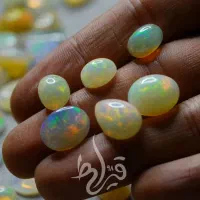 اوپال آتشی درجه ۱ طبیعی قیراطی ۴۵۰
