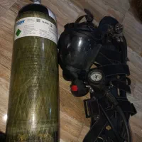 سیلندر اکسیژن دراگر  با کوله پشتی و ماسک