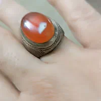 انگشتر عقیق یمنی اصلی انگشتر باباقوری