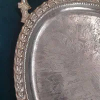 دوعددسینی|صنایع دستی و سایر لوازم تزئینی|اصفهان, عطار نیشابوری|دیوار