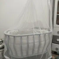 گهواره و تخت کنار مادر|تخت و صندلی بچه|رفسنجان, |دیوار