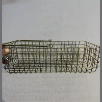 سبد دسته دار h&m فلزی طلایی