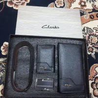 ست کلارک با جعبه مقاوم ۳ تکه کیف جاکارتی کمربند