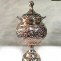 ظروف مسی زنجان|ظروف سرو و پذیرایی|شیراز, شاهچراغ|دیوار