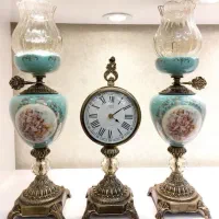 ست شمعدان و آباژورهای  خاص و زیبا|صنایع دستی و سایر لوازم تزئینی|گرگان, |دیوار