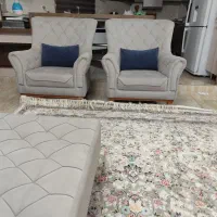 مبل راحتی چستر 7 نفره  کاملا سالم با جلو مبلی|مبلمان خانگی و میز عسلی|زنجان, |دیوار