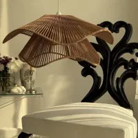 لوستر مکرومه بافی