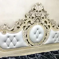 تخت خواب دو نفره همراه با رو تختی و تشک رویال|تخت و سرویس خواب|رباط‌کریم, رباط‌کریم|دیوار