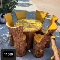 میز و صندلی و نیمکت سیمانی|مبلمان خانگی و میز عسلی|بندرعباس, |دیوار