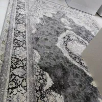 فرش وینتیج 4 متری طوسی 1200 شونه