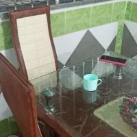 سینگ 50در120دوقلو استیل و میز نهارخوری 4نفره|میز و صندلی غذاخوری|اسدآباد, |دیوار