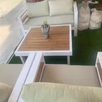 مبلمان باغی آلومینیومی باچوب ترموود