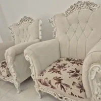 مبل ۷ نفره به همراه غذا خوری ۶ نفره|مبلمان خانگی و میز عسلی|ورامین, شهرک فجر|دیوار