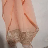 شال مجلسی کرپ حریر خیلی زیبا نوهست