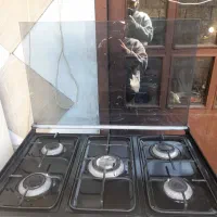 گاز ۵ شعله طرح فر درحد نو