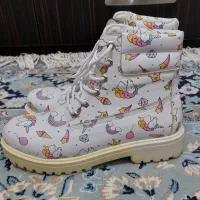 پوتین دخترانه سایز ۴۰ (مارک تیمبرلند )|کیف، کفش، کمربند|رشت, استقامت ۱|دیوار