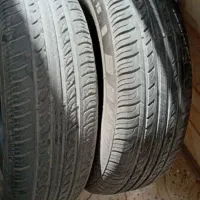 لاستیک فروشی سواری پژو سایز ۱۹۵  ۱۵ ۵۰ درصد