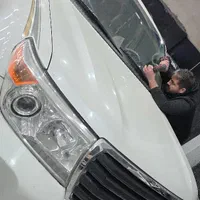 شیشه اتومبیل. ترمیم سنگ خوردگی وخش گیری شیشه