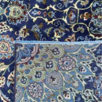 فرش دستبافت تک ۶متری سرمه‌ای مشهد|فرش|شهریار, شهریار|دیوار