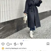 بارونی مشکی بلند