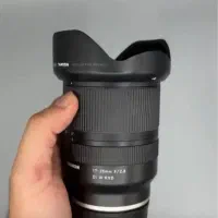 لنز تامرون f2.8 17-28 diii مانت سونی در حد اکبند