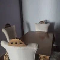 مبل ۷ نفره سلطنتی و میز غذاخوری ۴ نفره|مبلمان خانگی و میز عسلی|نظرآباد, نظرآباد|دیوار