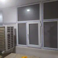 درب و پنجره دوجداره upvc.شیشه بری.توری