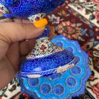 ظرف میناکاری|صنایع دستی و سایر لوازم تزئینی|اصفهان, باغ فردوس|دیوار