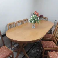 میز ناهار خوری 8 نفره با صندلی|میز و صندلی غذاخوری|مشهد, شریف|دیوار