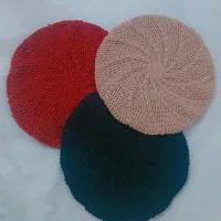 کلاه فرانسوی و شال رینگی ست|لباس|ماهان, |دیوار