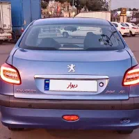 پژو 206 V8 SD (موتورtu5 فول) مدل 1393 تیپ5 بیرنگ