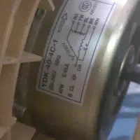 موتورفن کولرگازی پرتابل دوسرشفت