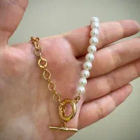 گردنبند زنانه ژوپینگ قفل تی