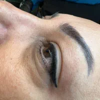 فیبروز ابرو خط چشم بن مژه شیدینگ لب|خدمات آرایشگری و زیبایی|جهرم, |دیوار