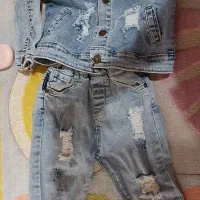 ست لی کت و شلوار خارجی اسپرت بچه گانه مناسب سه سال|لباس|پاکدشت, پاکدشت (مامازند)|دیوار