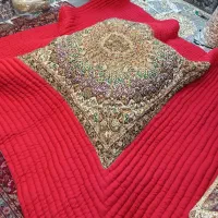 لحاف کرسی تالشی 3 در 3 سلطنتی دست دوز با لوازم|رختخواب، بالش، پتو|تهران, شهید رجایی|دیوار