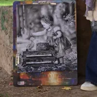 طراحی چهره ، سیاه قلم ، آموزش|خدمات پیشه و مهارت|قم, یزدانشهر|دیوار