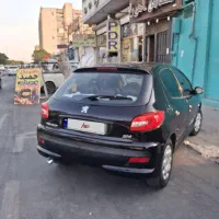 ۲۰۶ مشکی مدل۸۴|خودرو سواری و وانت|تهران, علایین|دیوار