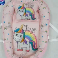 تشک گارد دار(آنتی رفلاکسم میشه ) و قنداق چهارتیکه