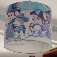 لوستر و دیوار کوب کودک طرح سگ های نگهبان