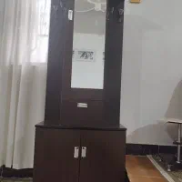 جاکفشی آینه دار قهوه ای