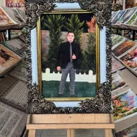 الصاق روی فرش خام