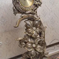 ساعت ایستاده و میز تلفن از جنس رزین