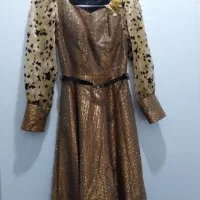 لباس مجلسی طلایی|لباس|مشهد, انصار|دیوار