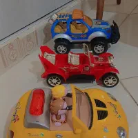 ماشین اسباب بازی هر سه باهم|اسباب‌بازی بچه|اسلام‌شهر, شهرک مفیدی|دیوار