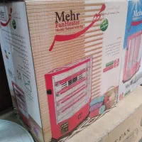 بخاری برقی۴ چهار شعله فن دار فندار هالوژنی شیشه ای|بخاری، هیتر، شومینه|تهران, ایرانشهر|دیوار