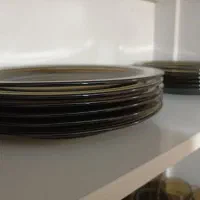 سرویس کامل شیشه ای اصل فرانسه