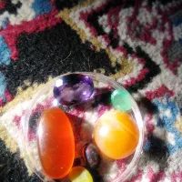 مهر وسنگ هم باهم معاوضه با یه انگشتر نقره|کلکسیون اشیاء عتیقه|قم, انسجام|دیوار