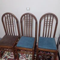 صندلی نهارخوری سا لم چوبی